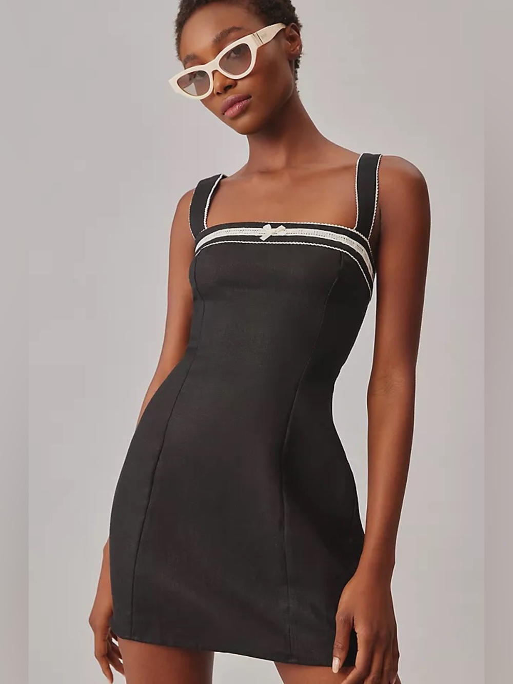 Reformation Elana Linen Dress